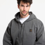 Mikina Carhartt WIP Hooded Vista Jacket Black Garment Dyed XXL