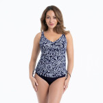 Tielko Tankiny Style Malaika 8474-1 marine-white - Anita Classix 345 marine-bílá 40C