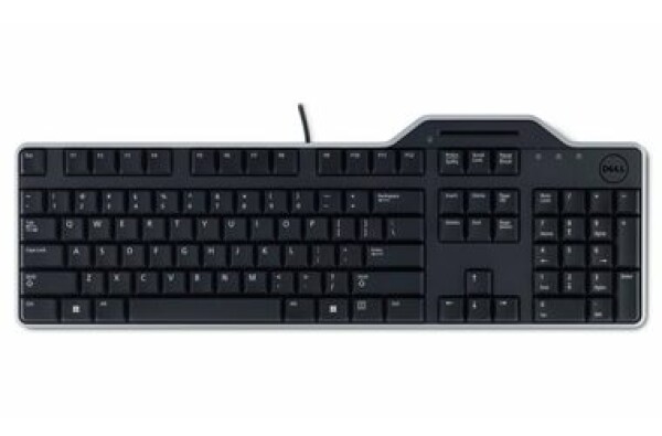 DELL KB-813 CZ/SK čierna / Klávesnica / CZ/SK / čítačka čipových kariet / USB / 1.8 m (580-BBJR)