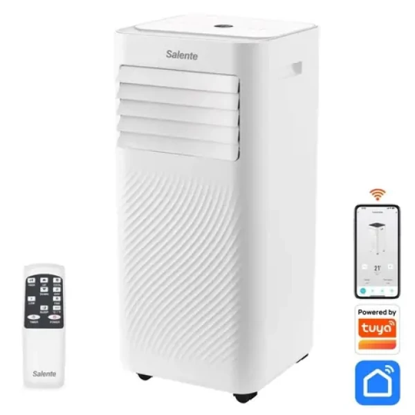Salente SummerICE7 biela / Múdra mobilná klimatizácia / 2051W / 7000 BTU / WiFi Bluetooth (SUMMERICE7)