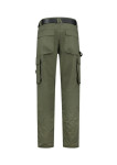 Pracovné nohavice Twill Cordura pracovné nohavice unisex army 62