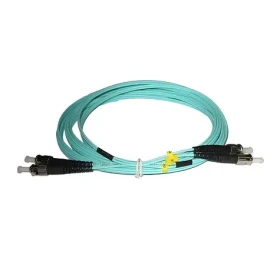 Xtendlan FO patch ST-ST / Optický patch kábel / 2 m / 50/125 OM3 duplex / LS0H (FOP-STST-D-2-50-OM3)