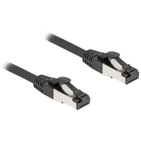 Delock 80575 RJ45 sieťové káble, prepojovacie káble CAT 8.1 S/FTP 10.00 m čierna 1 ks; 80575