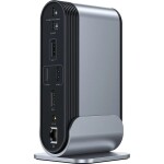 Baseus CAHUB-BG0G Dokovacia stanica / USB / VGA / RJ45 / 3.5 mm Jack / USB-C 100W (CAHUB-BG0G)