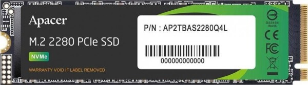 Apacer AS2280Q4L 512GB M.2 2280 PCI-E x4 Gen4 NVMe (AP512GAS2280Q4L-1)