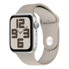 Obal:Me Silikónový Remienok pre Apple Watch 38-41mm SM Beige (57983126132)