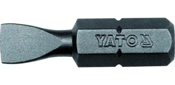 YATO YT-7804 / Bit plochý 1/4 6.0 x 25 mm / 50 ks (YT-7804)
