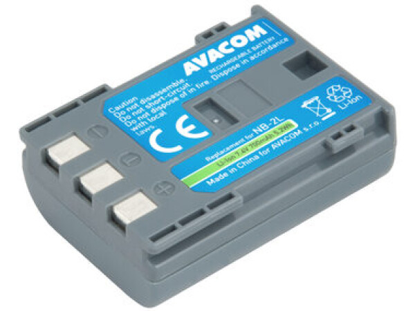 AVACOM Náhradná batéria Canon NB-2LH / Li-Ion / 7.4V / 700mAh / 5.2Wh (DICA-NB2LH-B700)