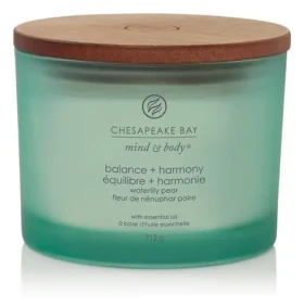CHESAPEAKE BAY CANDLE Vonná sviečka Balance Harmony veľká / 3 knôty / 312 g / doba horenia až 24 h (PT40238E)