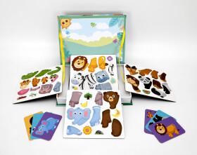 Mamido Mamido Puzzle Magnetická kniha zvieratká 47 dielov MT1564