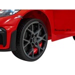 Mamido Elektrické autíčko Porsche Spyder RS ​​718 lakované červené