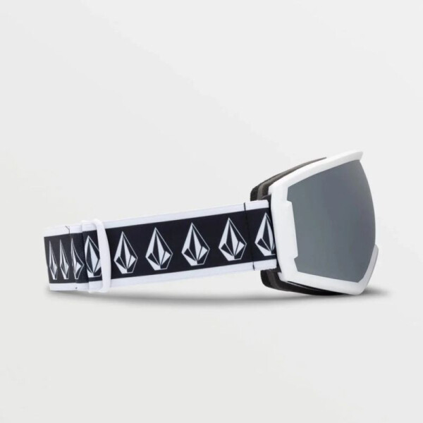Snowboardové okuliare Volcom MIGRATIONS WHITE RERUN/SILVER CHROME (VG0022116) Jedna velikost