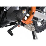Mamido Detská benzínová motorka RamiGO ULTRA 66 125CC oranžová