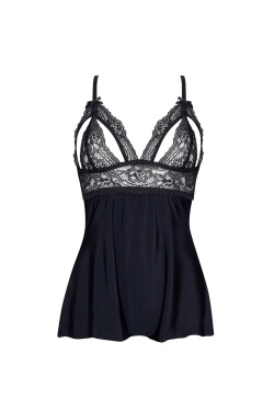 Erotické telo Sarina - BEAUTY NIGHT FASHION černá L/XL
