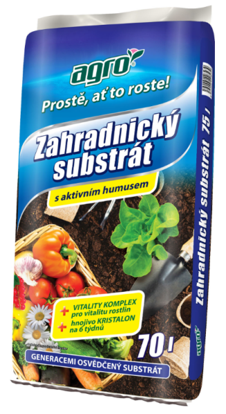 AGRO Záhradnícky substrát 70 l