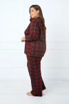 Talianska móda Nicola long length sp. farba:print/red XL