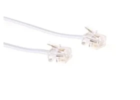 MicroConnect Modulárny kábel RJ11 6P/4C 2m (MPK182W)