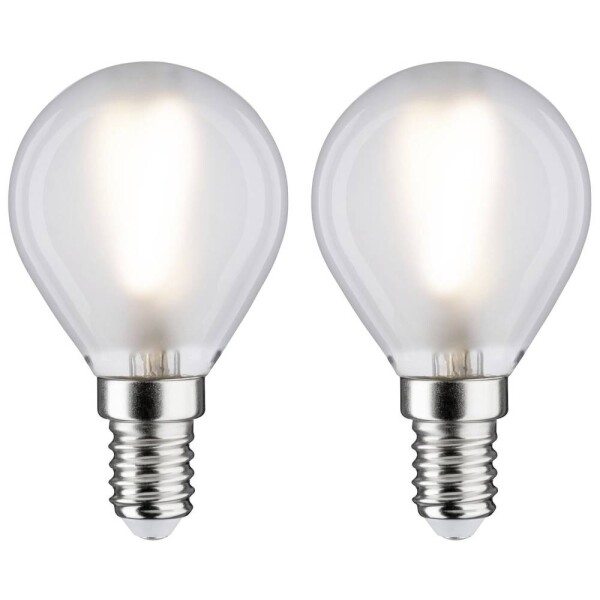 Paulmann 28638 LED En.trieda 2021 G (A - G) E14 3 W teplá biela (Ø x v) 45 mm x 78 mm 2 ks; 28638