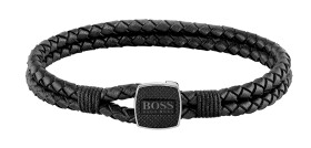 Hugo Boss Štýlový kožený náramok 1580047M