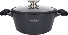 ZWIEGER Black Stone 3,5 l - hliníkový hrniec s pokrievkou
