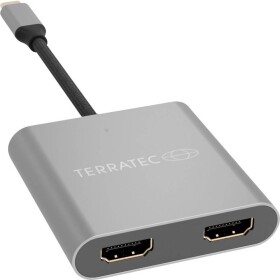 TERRATEC Connect C10 adaptér USB-C na 2x HDMI / 1x USB-C (M) / 2x HDMI (F) / 4K (306697-T)