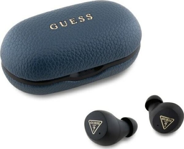 Guess Guess Bluetooth headphones GUTWSPGTSPSB TWS + docking station blue/blue Grained Classic Logo