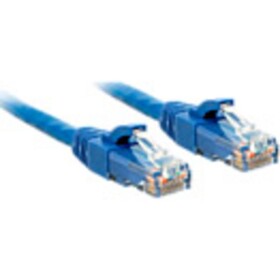 LINDY 48022 RJ45 sieťové káble, prepojovacie káble CAT 6 U/UTP 10.00 m modrá netienený 1 ks; 48022