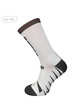 Raj-Pol Ponožky Pation Sport ABS White/Black 35-38