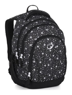 Školský set Bagmaster SUPERNOVA 24 A Set Black/white