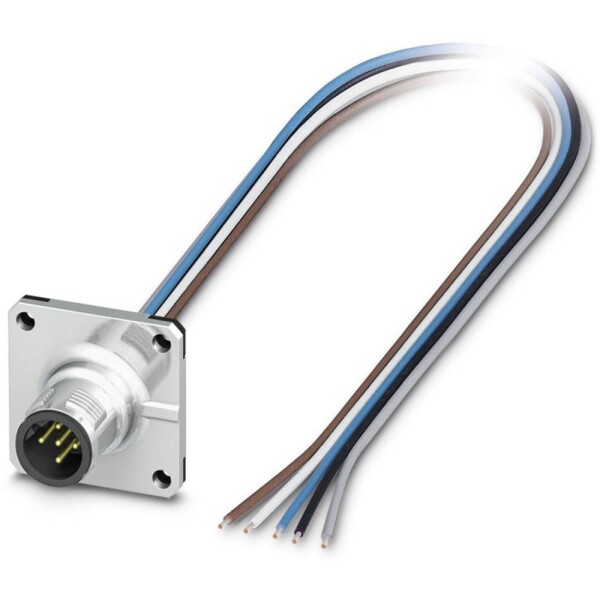 Flush-type connector SACC-SQ-M12MSB-5CON-25F/0,5 1440999 Phoenix Contact; 1440999