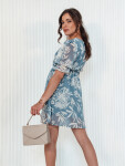 RIVIERA modré šaty FashionStreet EY2494 S