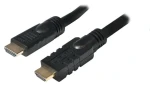 LogiLink Aktívny HDMI kábel čierna / HDMI kábel / High Speed s Ethernetom / 4K 30Hz / 10 m (CHA0010)