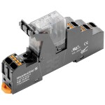 Weidmüller DRIKITP 230VAC 1CO LD reléový modul, 230 V/AC, 10 A, 1 prepínací, 10 ks; 2576280000
