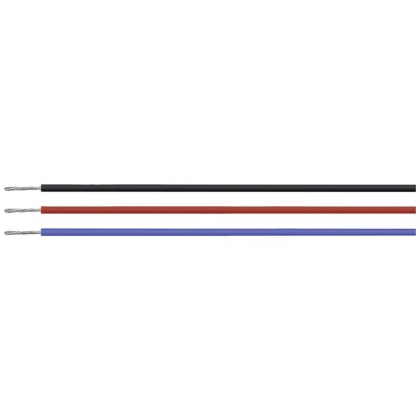 HELU 45504-100 vysokoteplotný drôt, SIFF, 1 x 1.50 mm², hnedá, 100 m; 45504-100