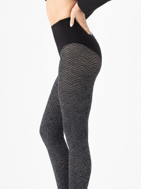 Fiore pančuchy G 6076 Chevron Chic 60 den 2-4 melange 2-S