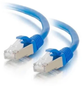 Mercodan CAT6A modrá / Patch kábel / S/FTP / 0,25 m / RJ-45 (371917002)