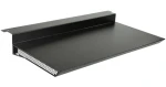 Lanview exteriérová polica pre rack / Police / 19" / 1U / 30 kg / čierna (RAS705BL)