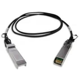 QNAP SFP+ 10GbE twinaxial direct attach cable / kábel / 1.5m (CAB-DAC15M-SFPP)