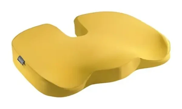 Leitz Podsedák ERGO Cosy teplá žltá / Podsedák / pamäťová pena / klinový tvar / 355 × 455 mm (52840019)