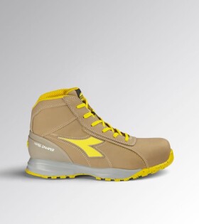 Bezpečnostná obuv Diadora GLOVE MDS MID S3S FO HRO SR Veľkosť topánky: 35, Béžová
