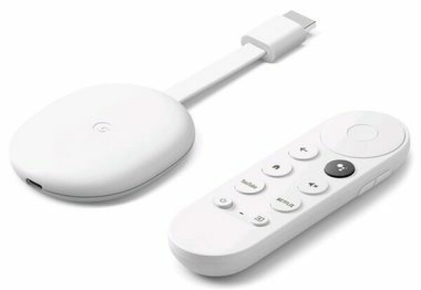 Google Chromecast 4 s Google TV 4K (EU verzia) / HDMI 2.0 / 4K / Wi-Fi / BT 4.2 / USB-C / diaľk. ovládač / EU adaptér (GA01919-DE)