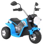 Mamido Detská elektrická motorka Minibike modrá