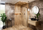 Sprchová zástena walk-in 60 cm SAT Walk-in SATBWI60ZAVPC SATBWI60ZAVPC