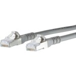 Metz Connect 1308452033-E RJ45 sieťové káble, prepojovacie káble CAT 6A S/FTP 2.00 m sivá s ochranou 1 ks; 1308452033-E