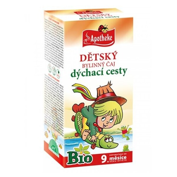 APOTHEKE BIO DETSKÝ BYLINNÝ ČAJ DÝCHACIE CESTY