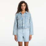 Bunda Calvin Klein Jeans Branded Boxy Denim Jacket Fresh Water S