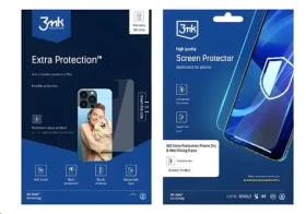 3mk All-Safe Extra Protection Phone / Ochranná fólia / AIO systém / 5 ks
