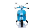 Mamido Mamido Detský elektrický skúter Vespa PX150 12V modrý