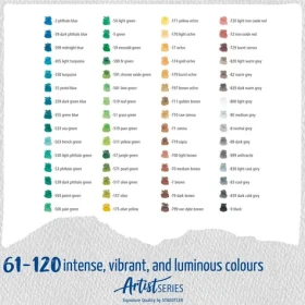 Staedtler Mars Lumograph 104 / Akvarelové pastelky / 120 farieb / šesťhranné / kovová krabička (104 M120)