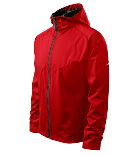 Cool pánska softshellová bunda červená 2XL